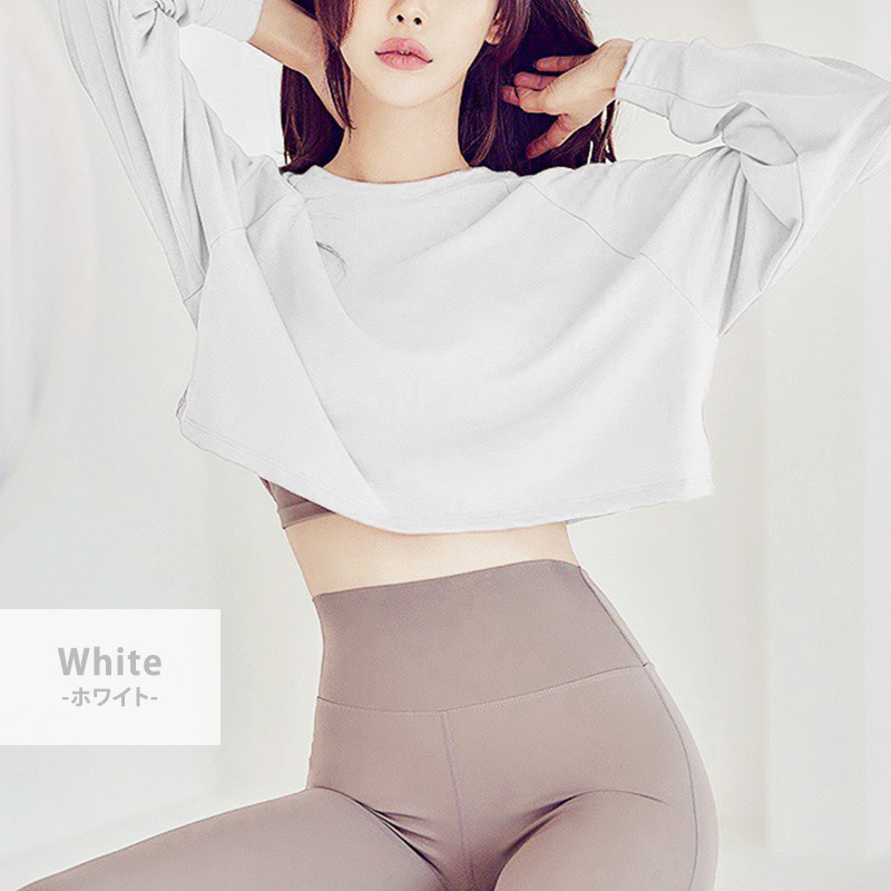 楽天市場】＼10％OFFクーポン／ヨガウェア トップス レディース 長袖