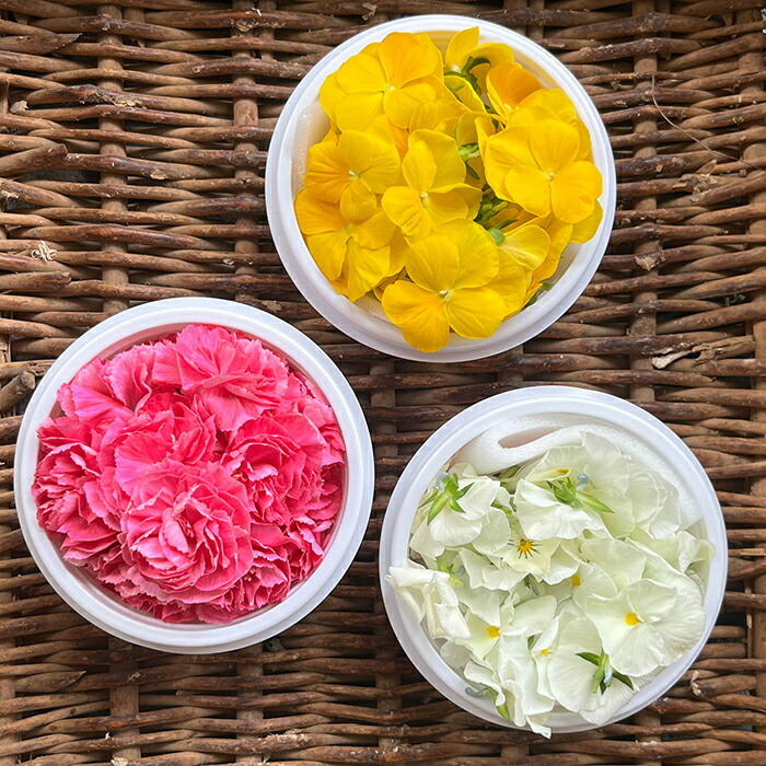 楽天市場】エディブルフラワー 1パック（約20から30個前後）【食用花