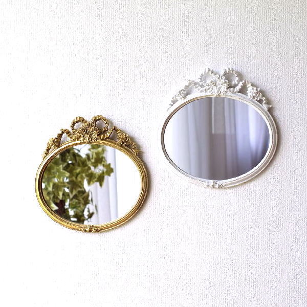 楽天市場】壁掛けミラー ウォールミラー おしゃれ アンティーク 鏡