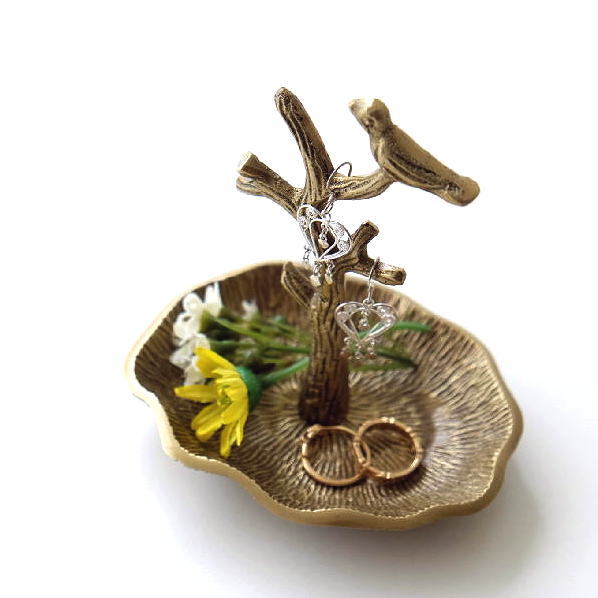 楽天市場】アクセサリースタンド おしゃれ 収納 ツリー 木の枝 真鍮