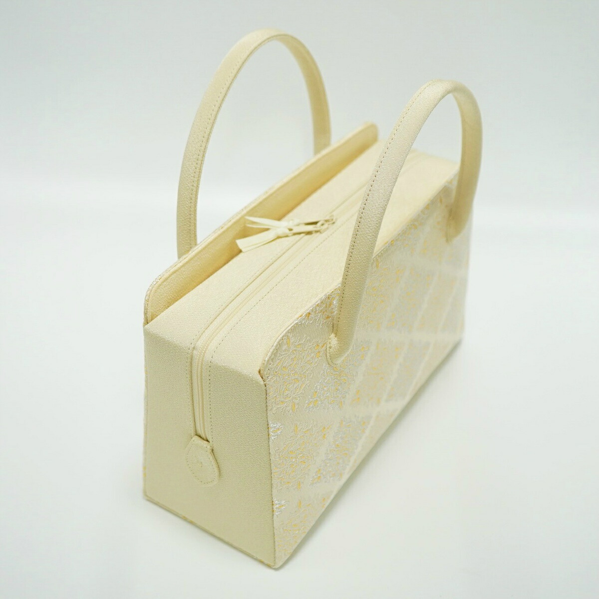 楽天市場】和装バッグ 利休バック、金襴織物、花菱文様商品番号43