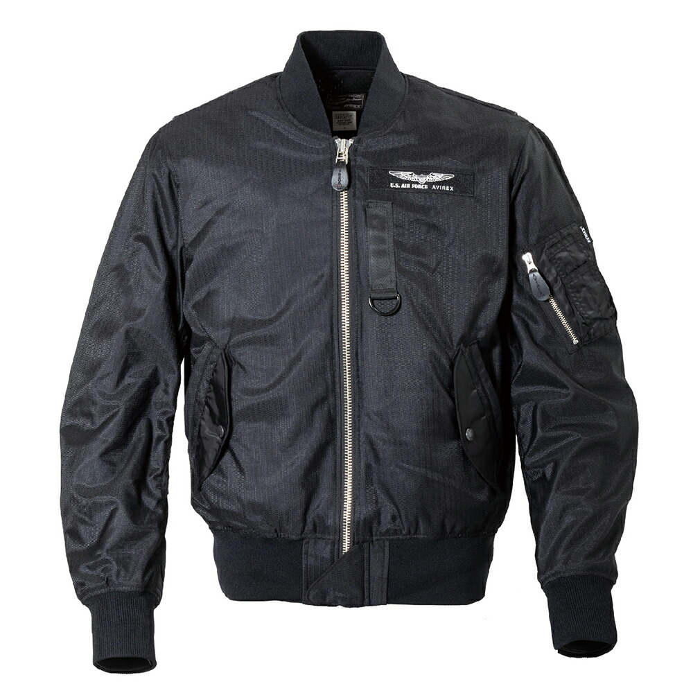 楽天市場】ジャケット ブルゾン バイク プロテクター AVIREX MA-1 AIR