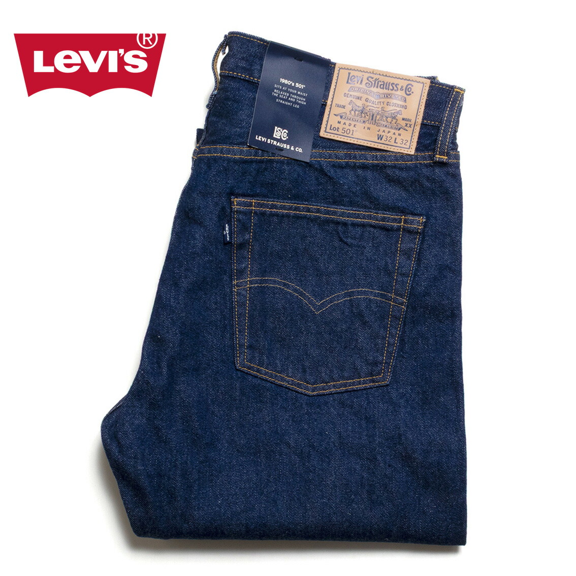 楽天市場】LEVI'S BLUETAB リーバイス ブルータブ 80'S 501 ジーンズ