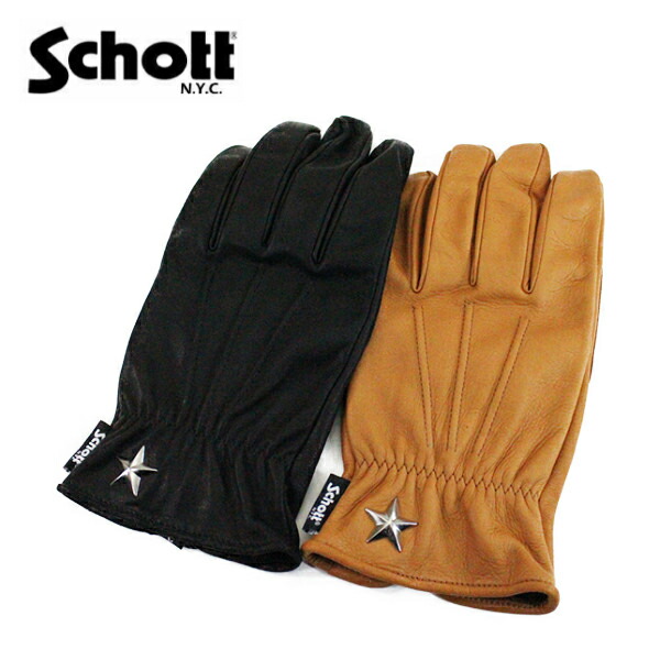 楽天市場】Schott ショット 手袋 ONESTAR GLOVE ワンスター グローブ