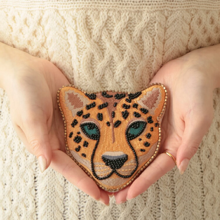 楽天市場】【2月20日 5％OFFクーポン】コンパクトミラー レオパード