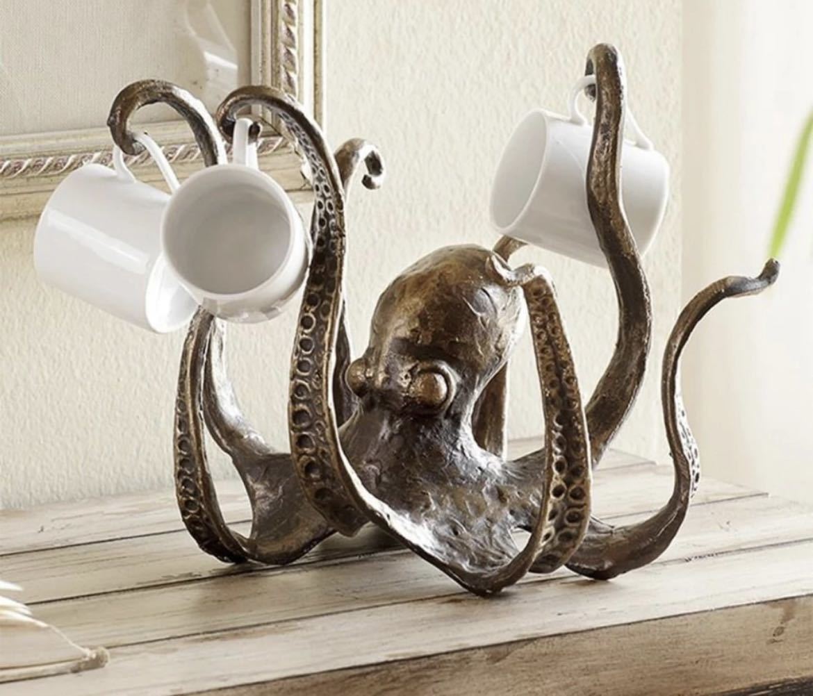 楽天市場】タコのティーカップホルダー タコ 蛸 ティーカップ カップ