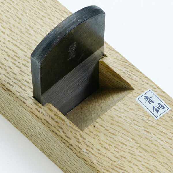 楽天市場】飛鳥 台直し鉋 42mm 青紙2号 白樫5寸5分台 一枚鉋(鉋 カンナ