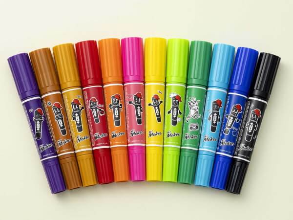 楽天市場】限定 ハイマッキー Hi!Mckee 油性マーカー 8色 12色 プラ