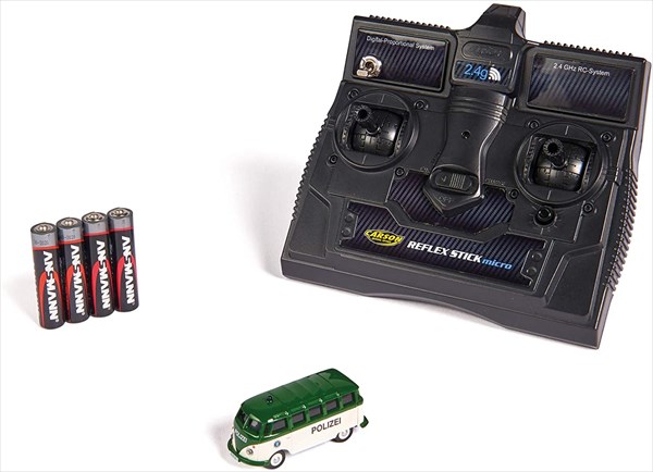 楽天市場】超精密ラジコン 1/87 CARSON ラジコン ワーゲンバス