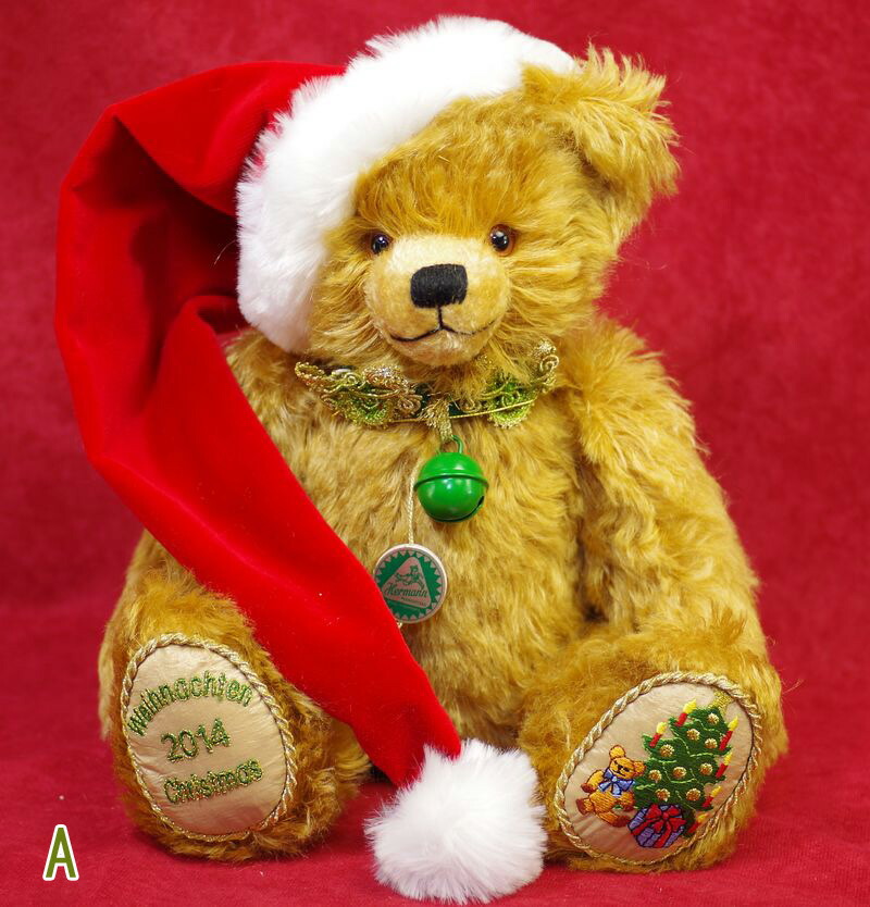 ドイツの老舗 ハーマンコーブルク社(ハーマン緑）テディベア ハーマン