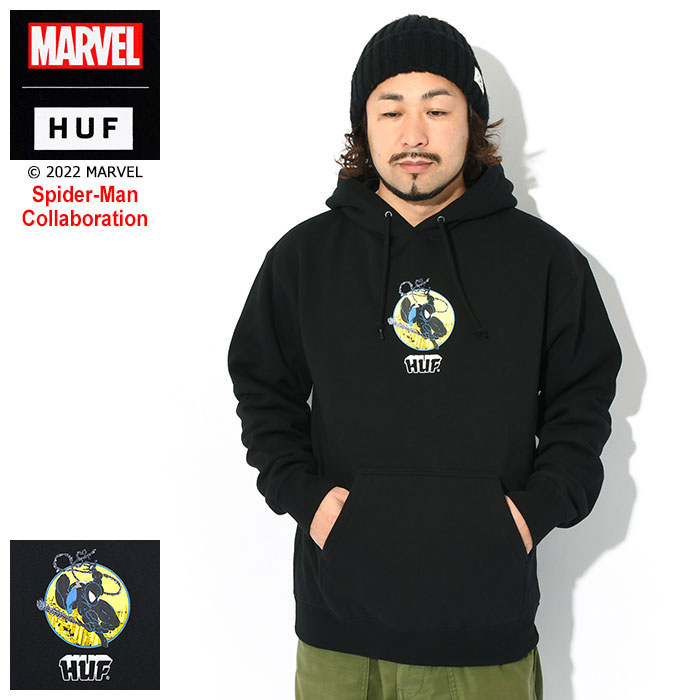 楽天市場】ハフ HUF パーカー プルオーバー メンズ スパイダーマン