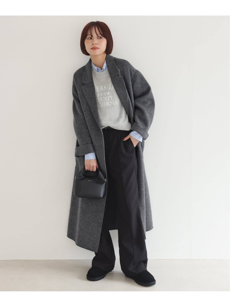 楽天市場】souple wool ダブルフェイスロングコート SLOBE IENA