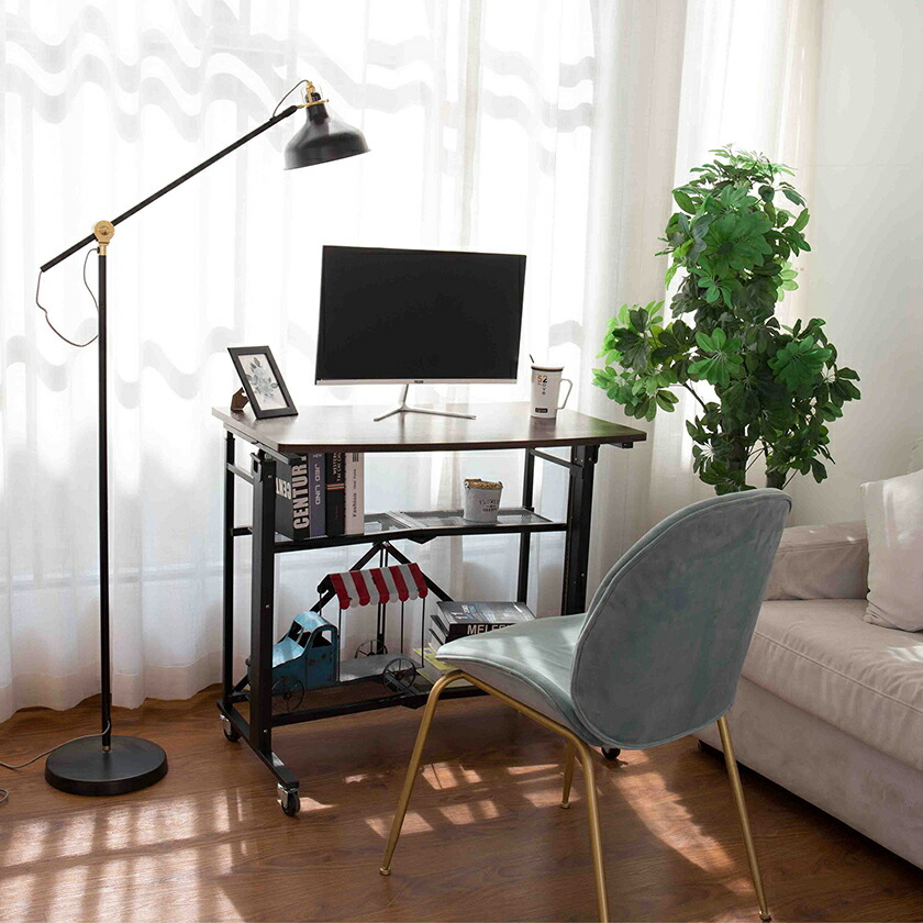 楽天市場】折りたたみ 昇降デスク 幅92 高さ調整 手動 昇降式