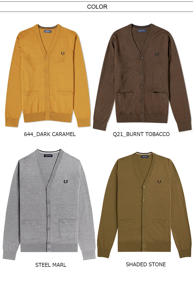 楽天市場】[期間SALE] FRED PERRY/フレッドペリー CLASSIC CARDIGAN