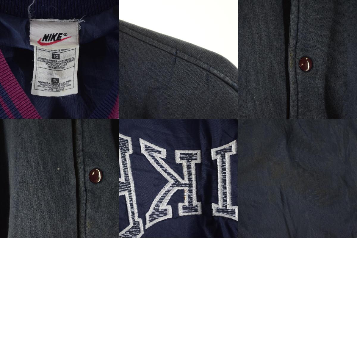 楽天市場】90年代 ナイキ NIKE バックロゴ スウェットスタジャン USA製