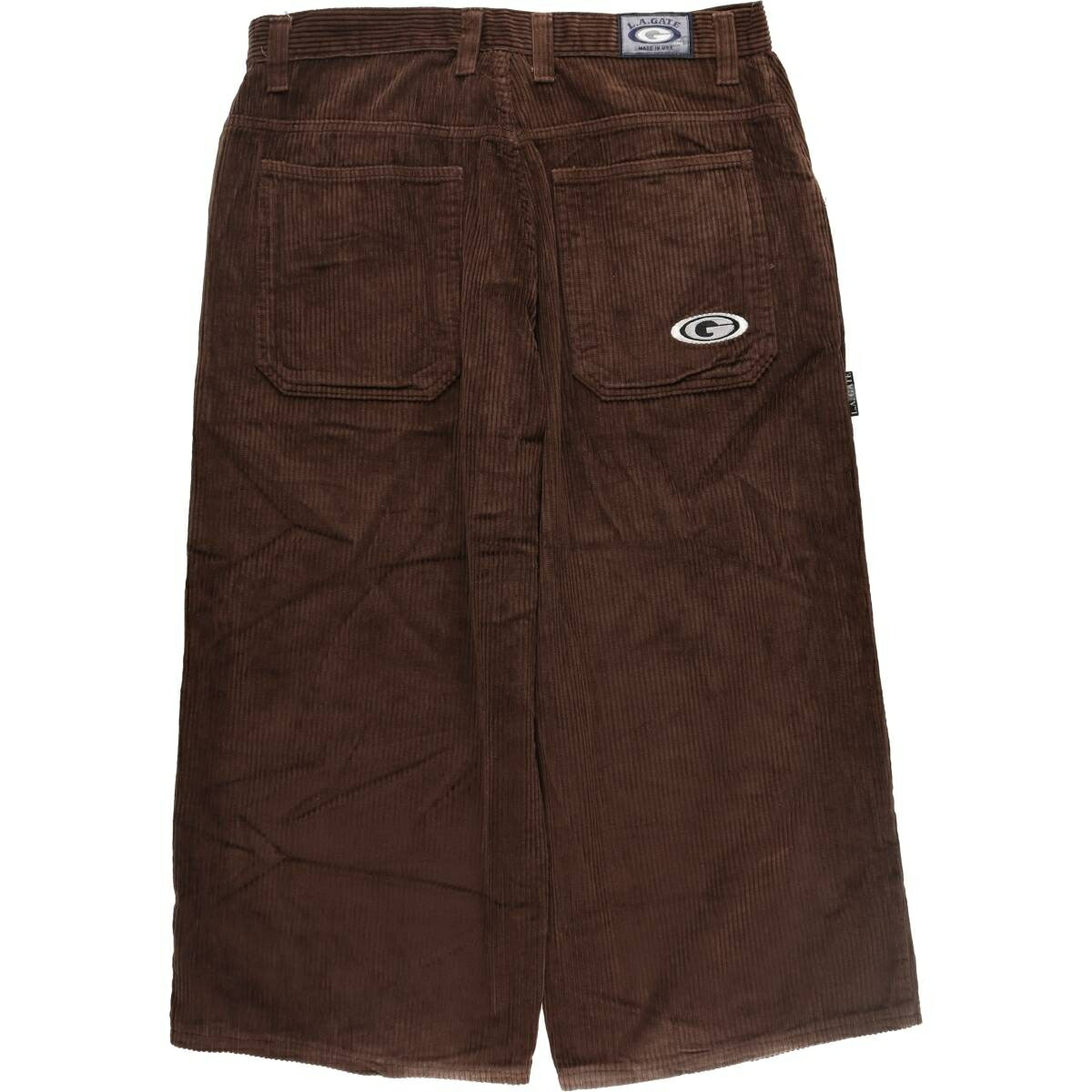 楽天市場】古着 90'S L.A.GATE WIDE LEG 太畝 コーデュロイパンツ USA