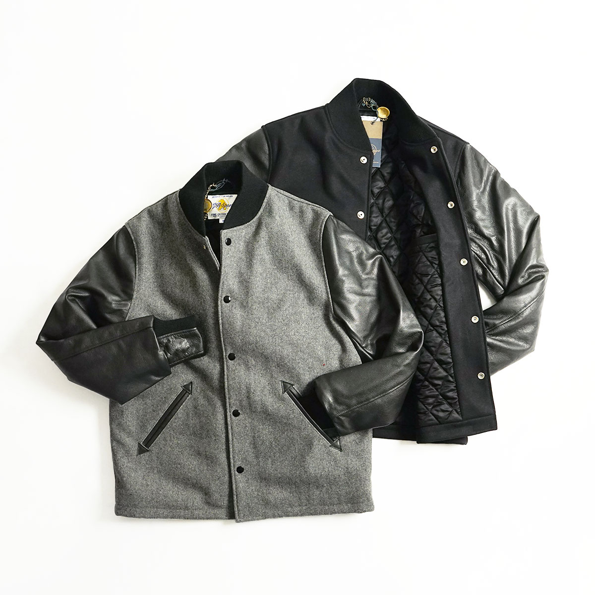 楽天市場】ジービースポーツ Gbsport #89 スタジャン 裾リブなし