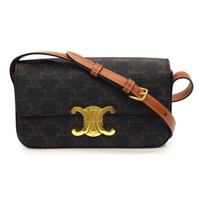 楽天市場】セリーヌ CELINE ショルダーバッグ トリオンフ クロード