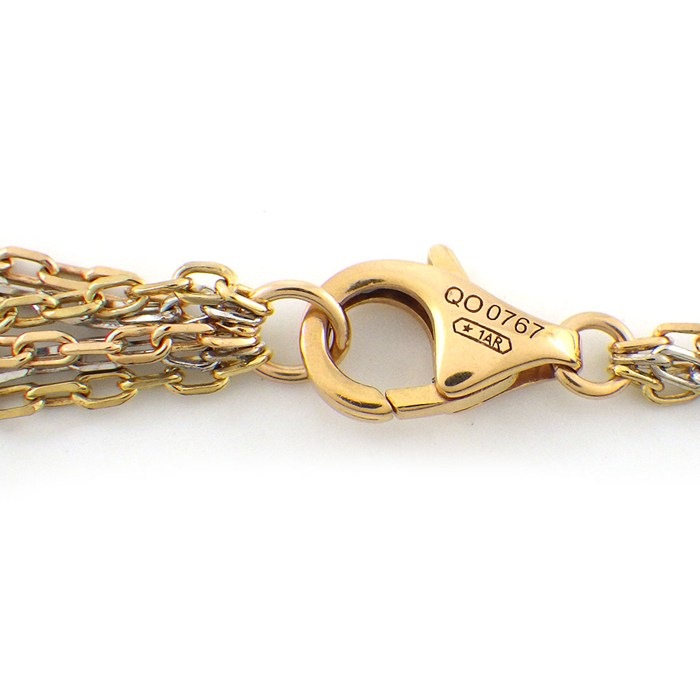 楽天市場】カルティエ Cartier ネックレス トリニティ チェーン スリー