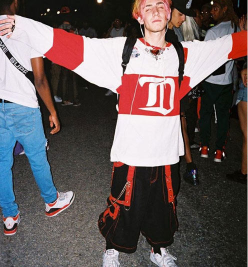 楽天市場】ボンテージパンツ ブラック ワイドパンツ TRIPP NYC