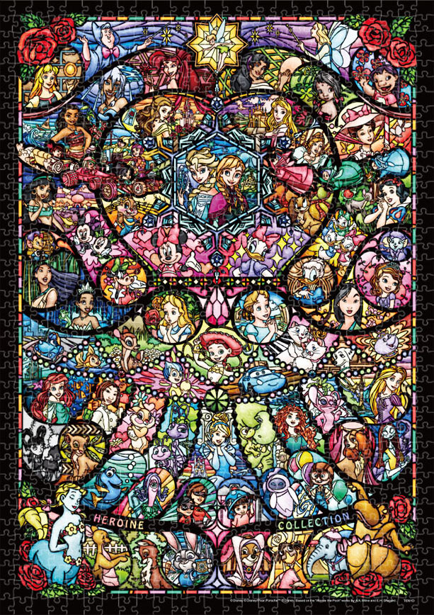 楽天市場】ジグソーパズル 1000ピース ヒロインコレクションステンド