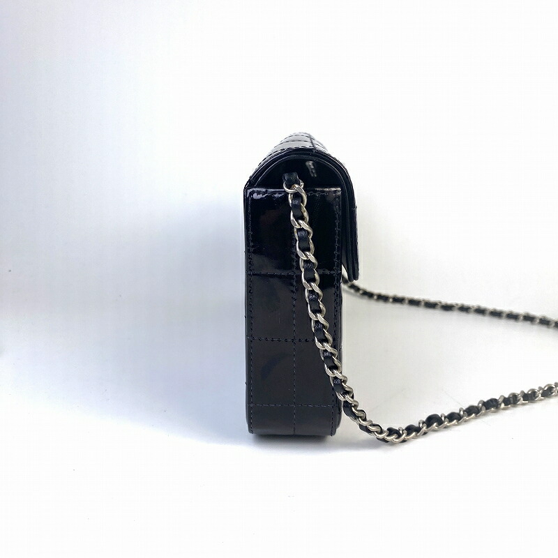 楽天市場】CHANEL シャネル チョコバー エナメル／パテントレザー