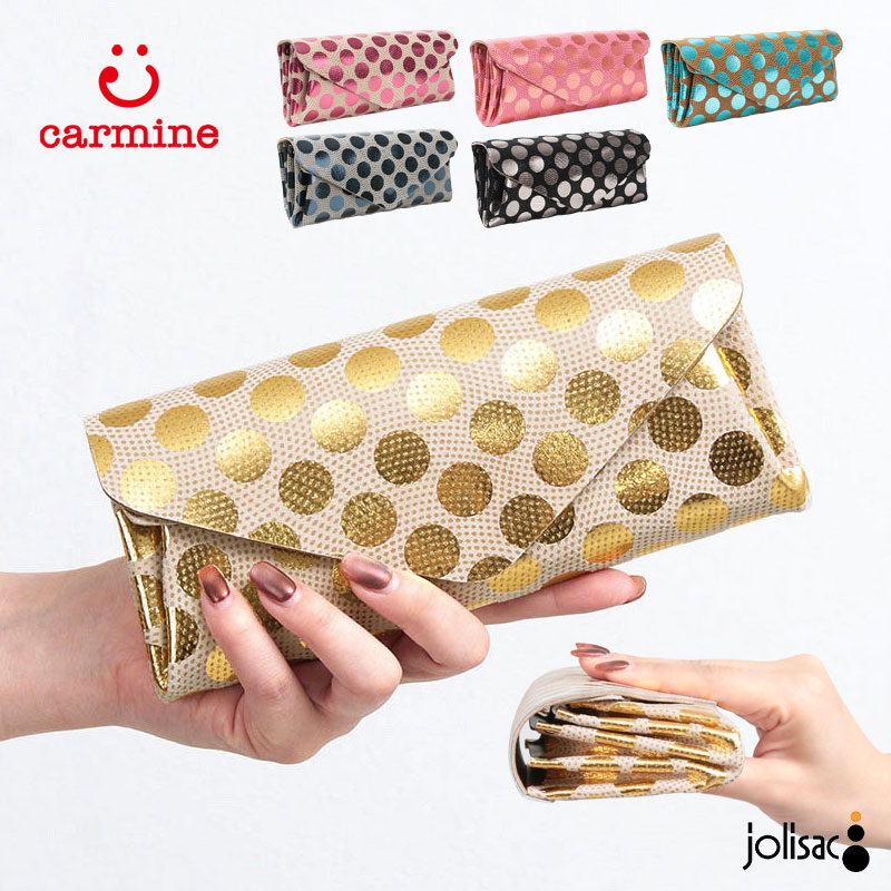 楽天市場】【正規販売店】カーマイン 財布 carmine 春財布 ロング