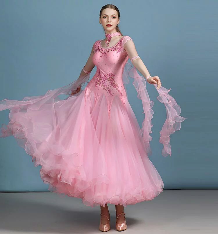 楽天市場】品質良い 社交ダンス ドレス 衣装 競技着 練習着 演出