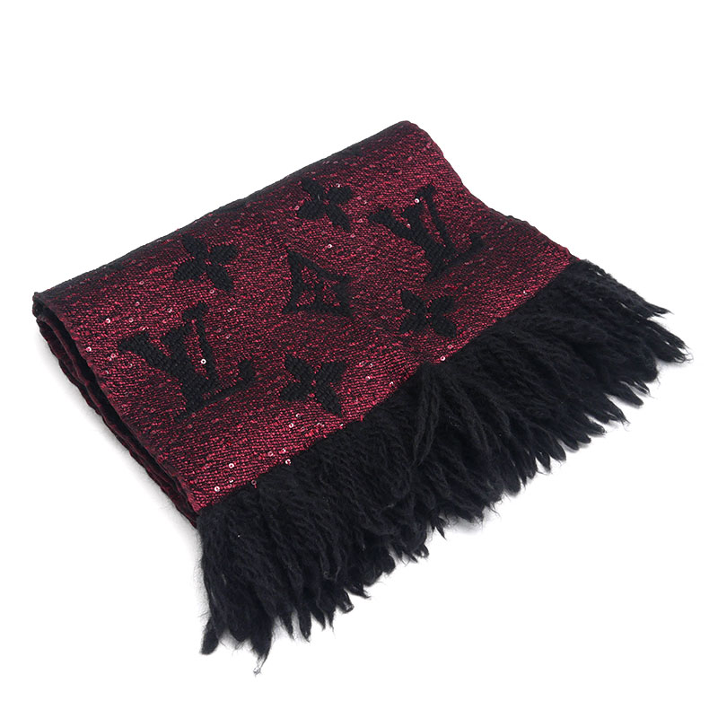 楽天市場】ルイヴィトン（カラーレッド）（レディースマフラー