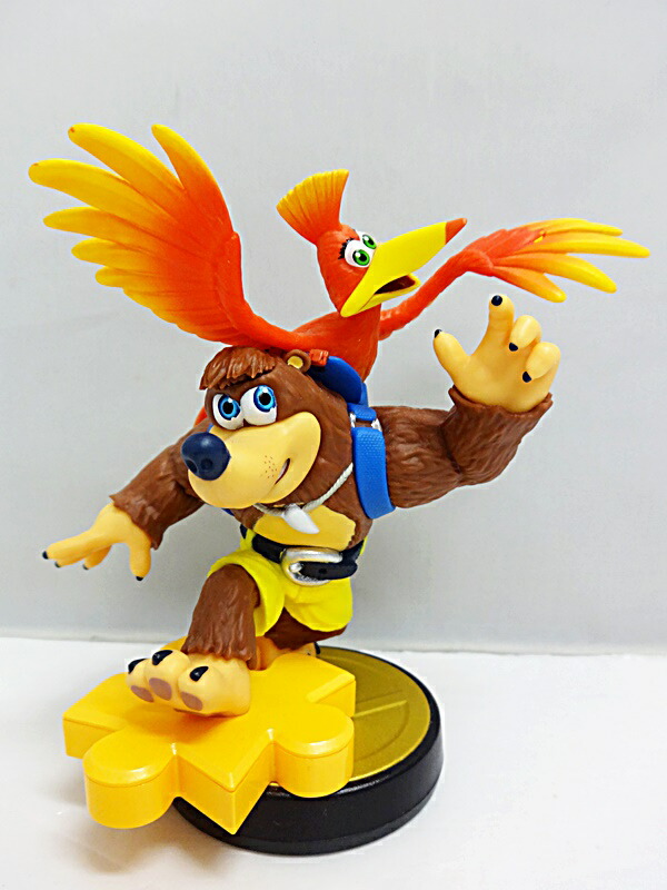楽天市場】【中古・本体のみ】amiibo バンジョー＆カズーイ 大乱闘