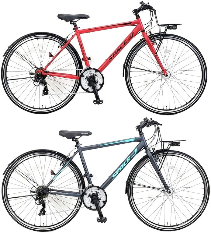 楽天市場】通学通勤にもってこい約27インチ シティーサイクル21段変速