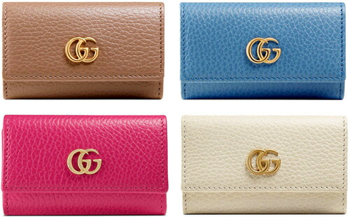 楽天市場】GUCCI グッチ ミニGGロゴ6連キーケース 刻印ロゴGGプチマー