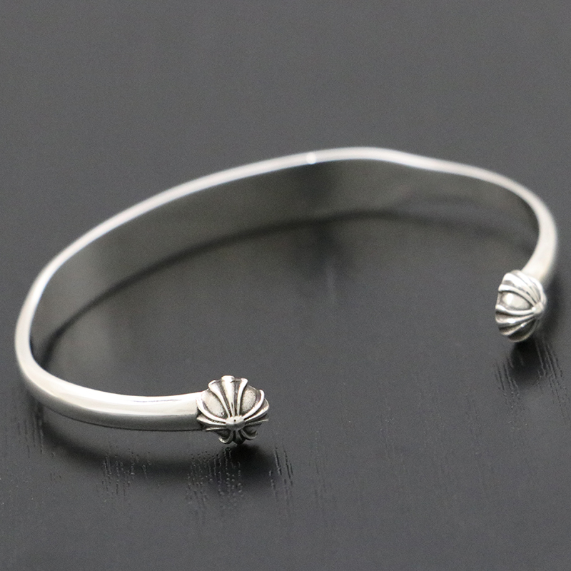 楽天市場】クロムハーツ 【CHROMEHEARTS】フラットCHプラスバングル