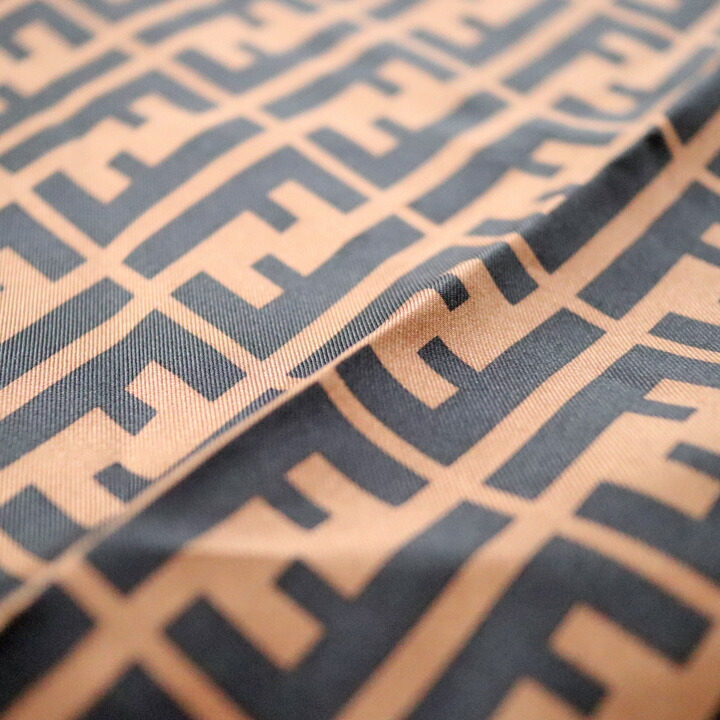 楽天市場】FENDI【フェンディ】スカーフ ズッカ柄 FFパターン 総柄