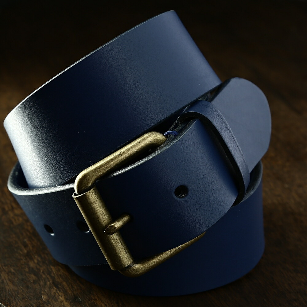 楽天市場】1枚革ベルト 革ベルト レザーベルト 4cm幅（40mm） 手縫い