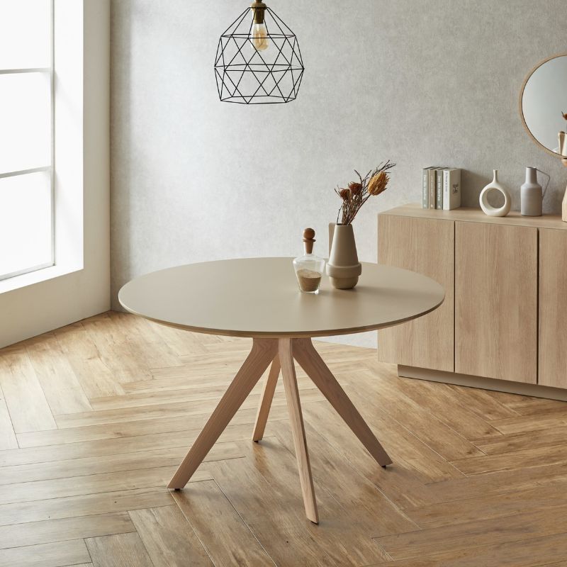 楽天市場】【丸テーブル】【脚NEWcolor white】【天板6色対応】ME