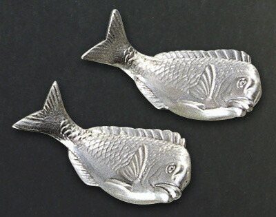 楽天市場】【純銀製】箸置 鯛2ヶセット SS663-7382 箸置き 鯛 魚