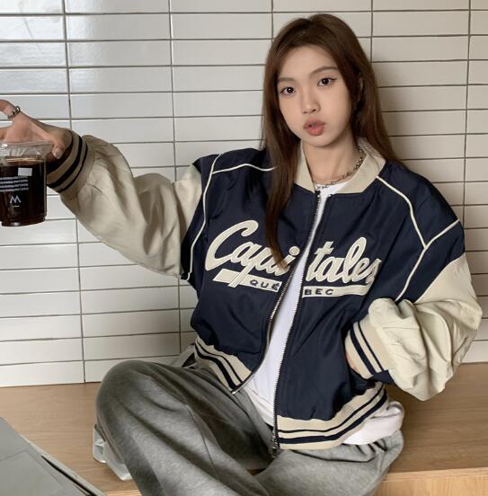 楽天市場】2色 ベースボールジャケット スタジャン スカジャン