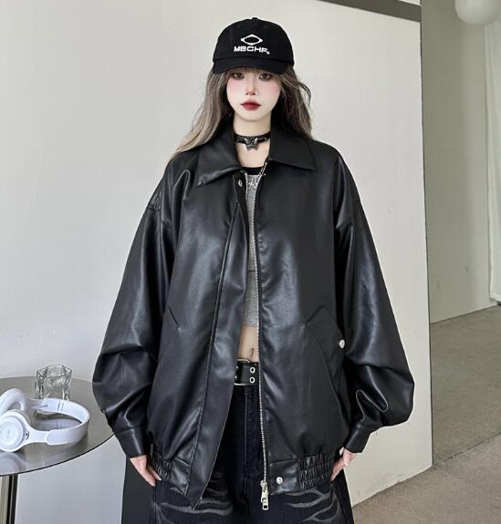 楽天市場】♪S~L展開♪フェイクレザー スタジャン ベースボール