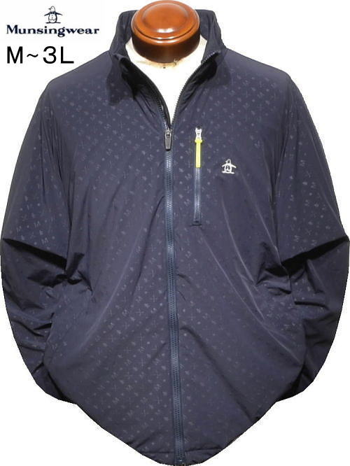 楽天市場】マンシングウェア（カラーネイビー）（ブルゾン｜メンズ