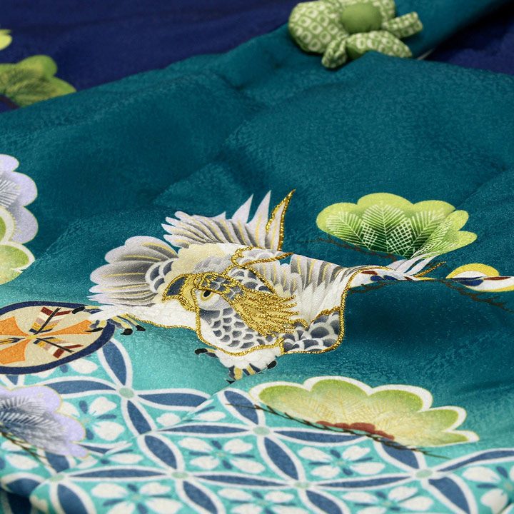 楽天市場】【Prices down2】七五三 着物 3歳 男の子 被布セット「孔雀