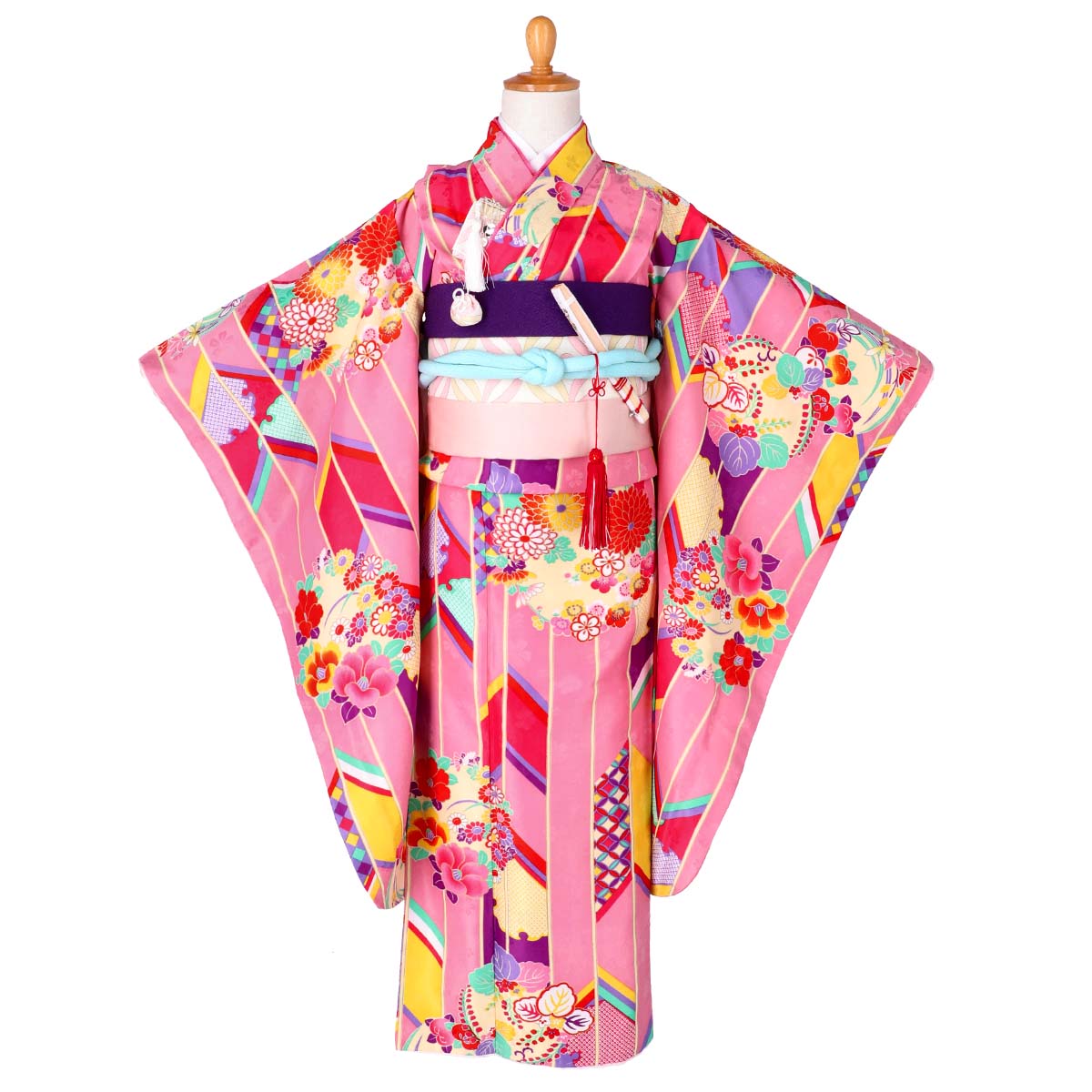 楽天市場】【レンタル】753 七五三 着物 7歳 フルセット 女の子