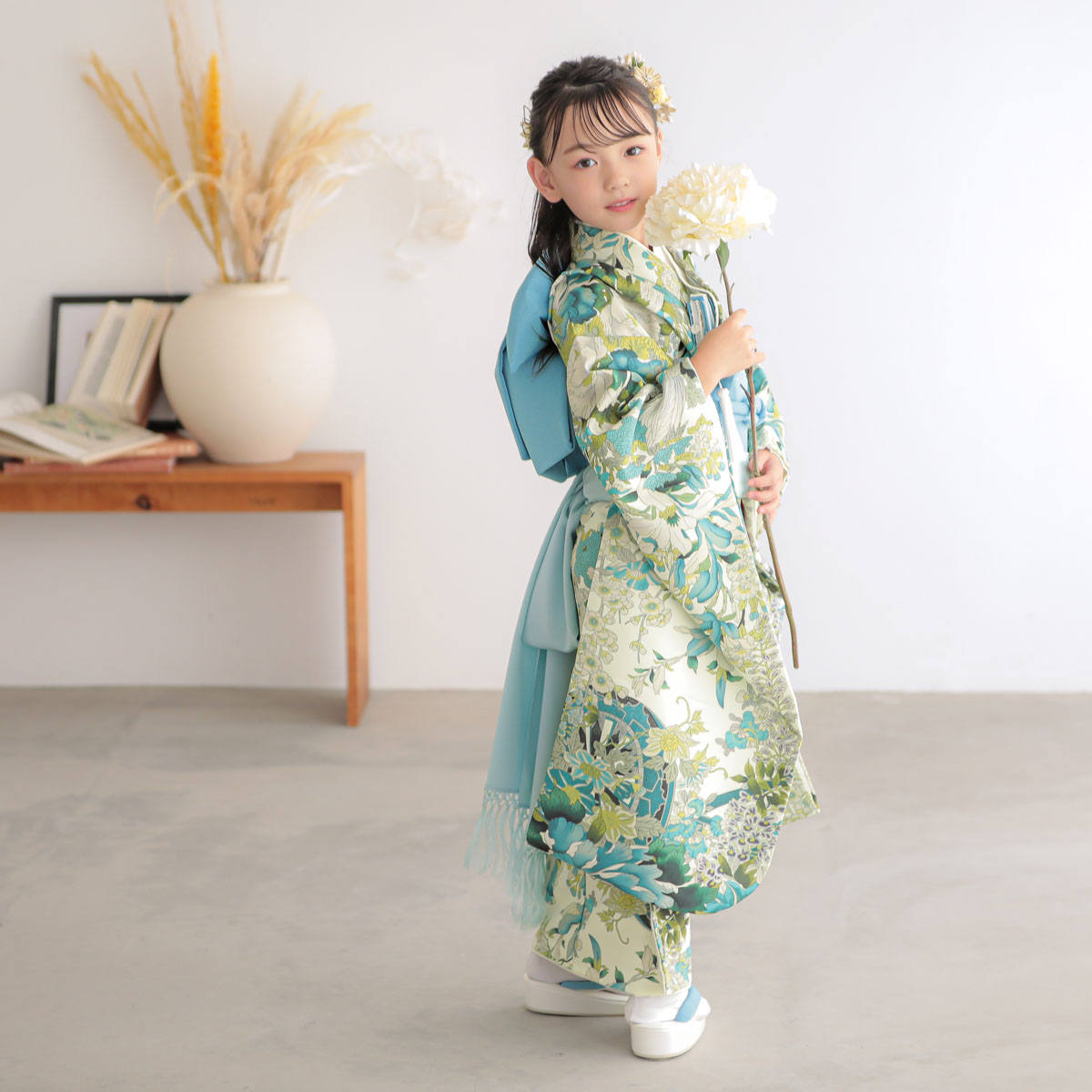 楽天市場】【レンタル】753 七五三 着物 7歳 フルセット 女の子