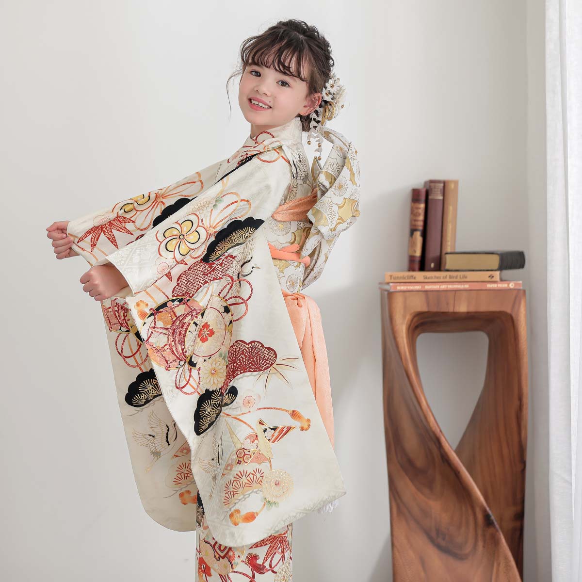 楽天市場】【レンタル】753 七五三 着物 7歳 フルセット 女の子