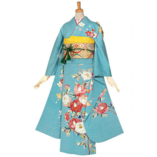 楽天市場】成人式早割クーポン10％オフ【振袖 レンタル】RS882 正絹