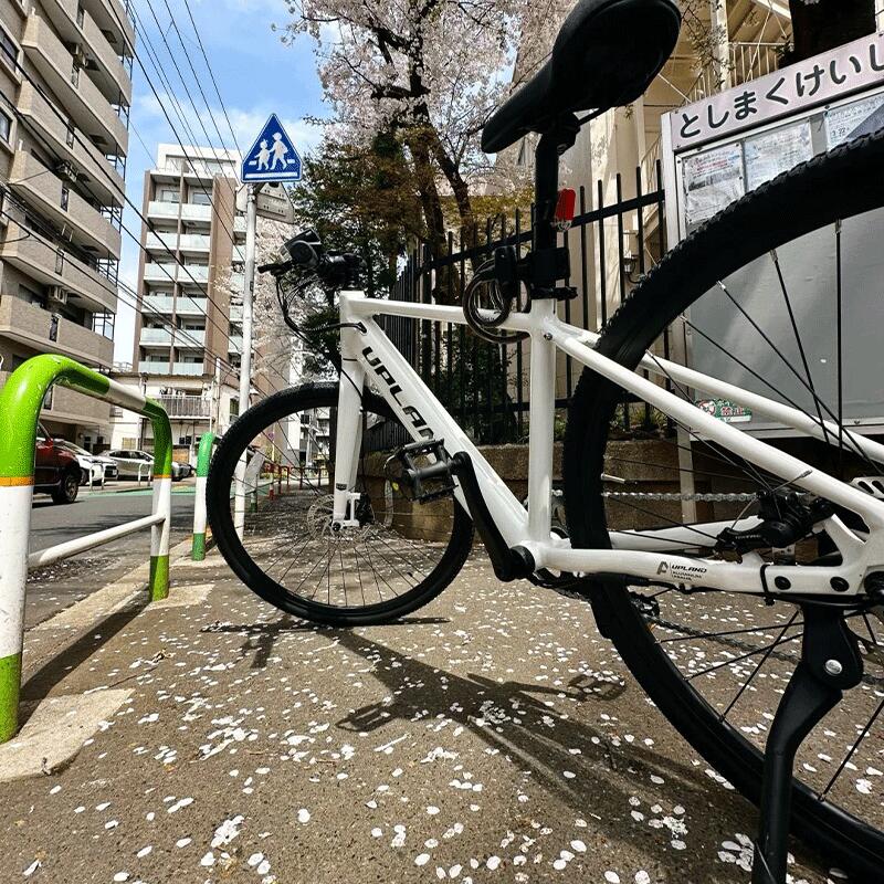 楽天市場】Upland 電動アシスト自転車 fitness 700C シマノ製8段変速機