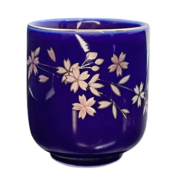 楽天市場】仏具 茶湯器 茶器 サライ ルリ色 銀襴さくら 日本製 仏具