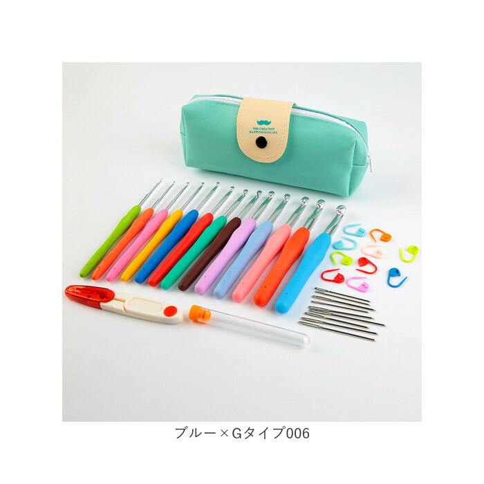 楽天市場】かぎ針 セット 定番 編み針セット かぎ針セット かぎ 編み針