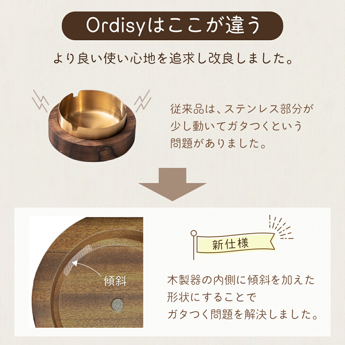 楽天市場】【楽天1位獲得☆レビュー100件超！】 灰皿 木製 フタ付