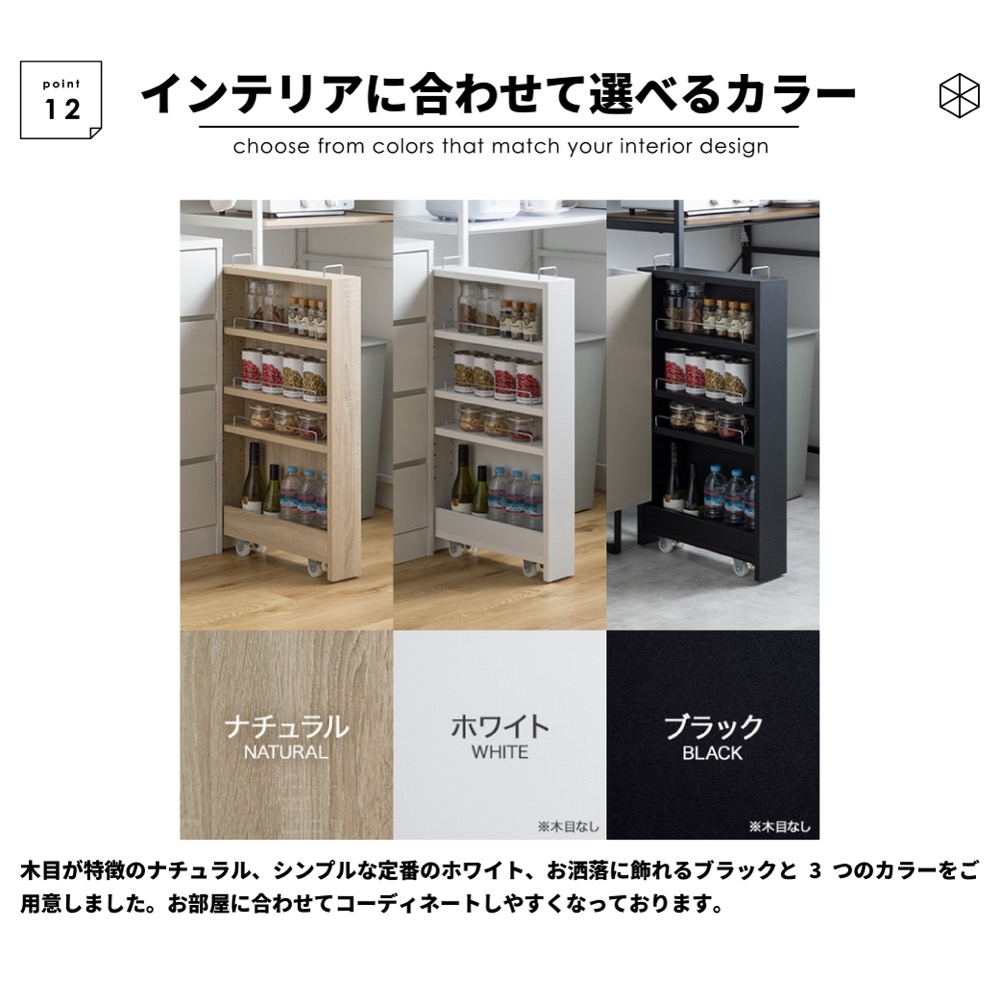 楽天市場】最大P27C300 レビュー特典あり キッチン隙間収納 キッチン